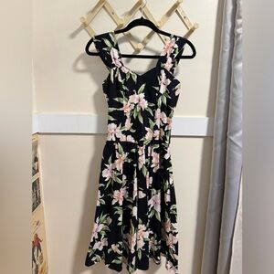 Vintage Hawaii Floral Dress